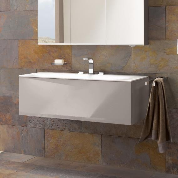 Keuco тумба подвесная под раковину с одним выдвижным фронтом, edition 11, кашемир арт. 31361 180000