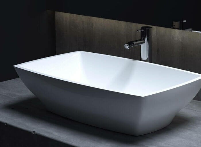Salini раковина накладная 60x38, gloria, 1102204mrf цвет: матовый белый
