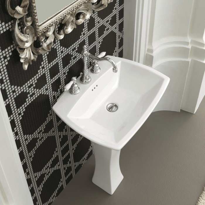 ArtCeram раковина для ванной комнаты, jzl004 01 00 jazz цвет: белый глянцевый