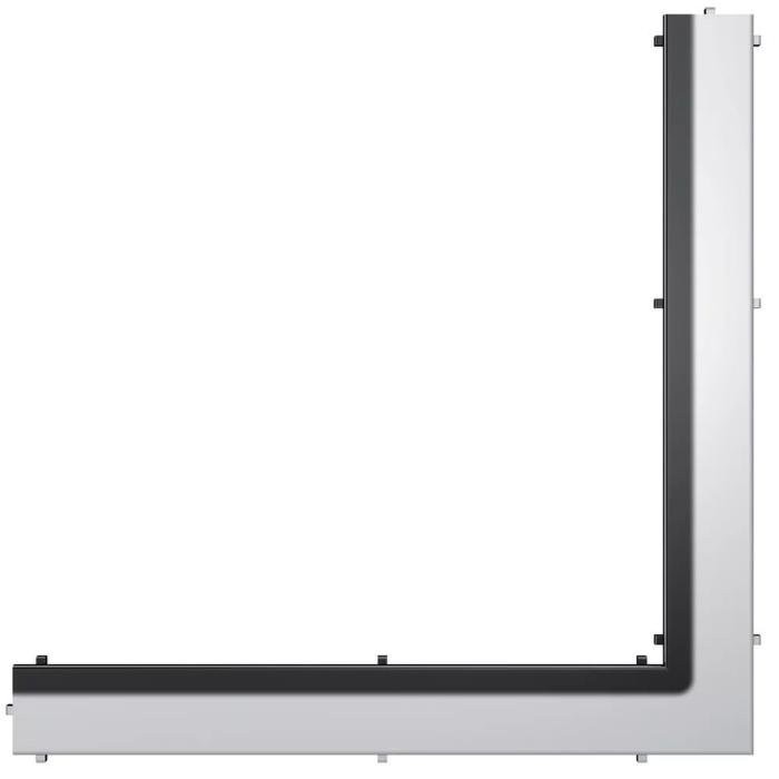 TECE панель для слива steel 900 х 900, полир., угл., steel - 610980