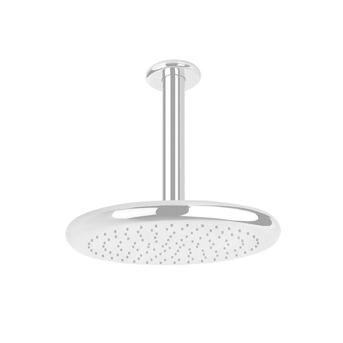 Gessi Верхний душ для потолочного крепления d306мм, Goccia, 33766#279 цвет: белый