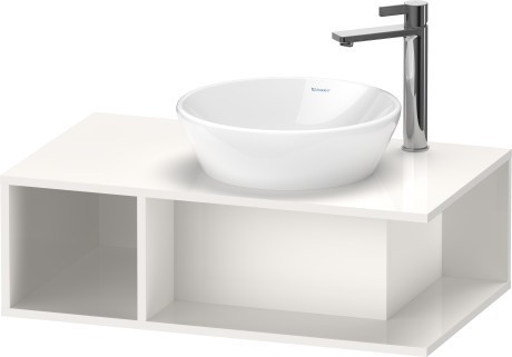 Duravit тумба подвесная под раковину 800 мм х 480 мм, d-neo, de493802222 цвет: белый глянцевый