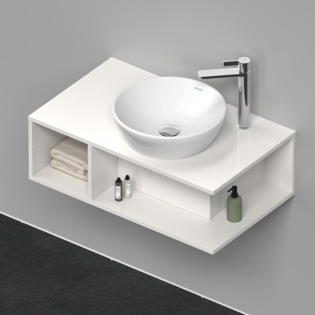 Duravit тумба подвесная под раковину 800 мм х 480 мм, d-neo, de493802222 цвет: белый глянцевый