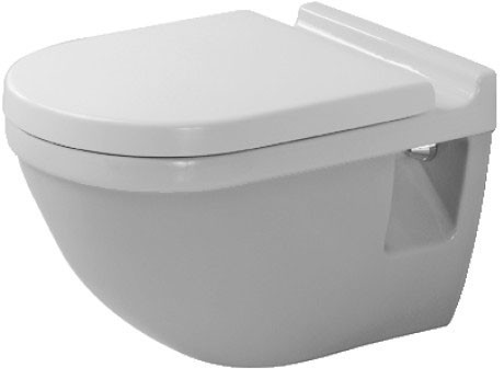 Duravit подвесной унитаз 54 см, starck 3, 2200090000 цвет: белый