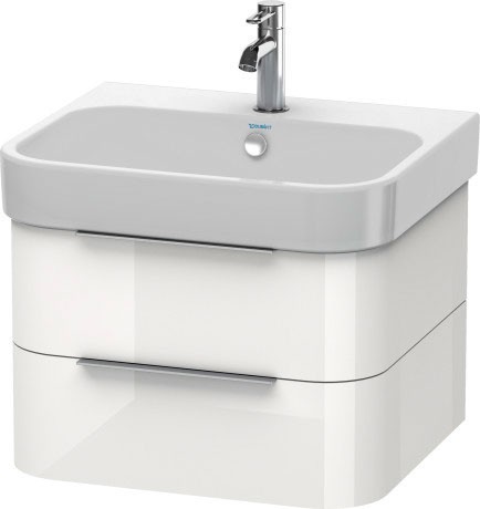 Duravit тумба подвесная под раковину, happy d.2, h2636302222 цвет: белый глянцевый