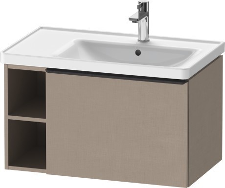 Duravit тумба подвесная под раковину 784 мм х 452 мм, d-neo, de425707575 цвет: лён