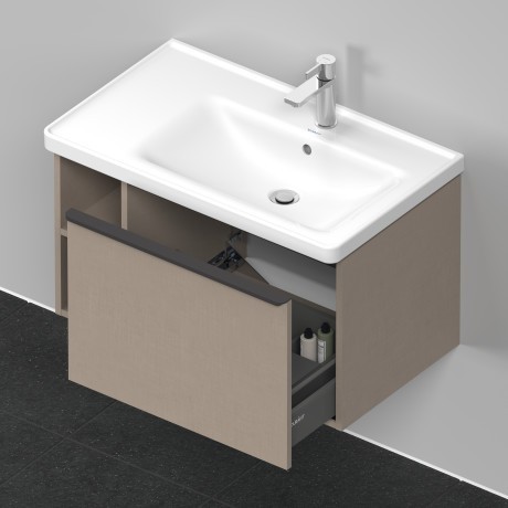 Duravit тумба подвесная под раковину 784 мм х 452 мм, d-neo, de425707575 цвет: лён
