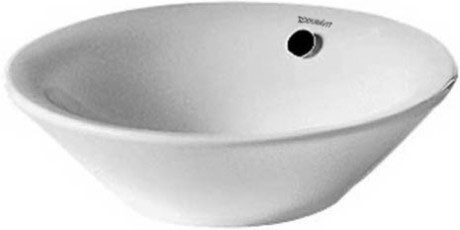 Duravit раковина встраиваемая сверху 53х53см, starck 1, 0408530000 цвет: белый