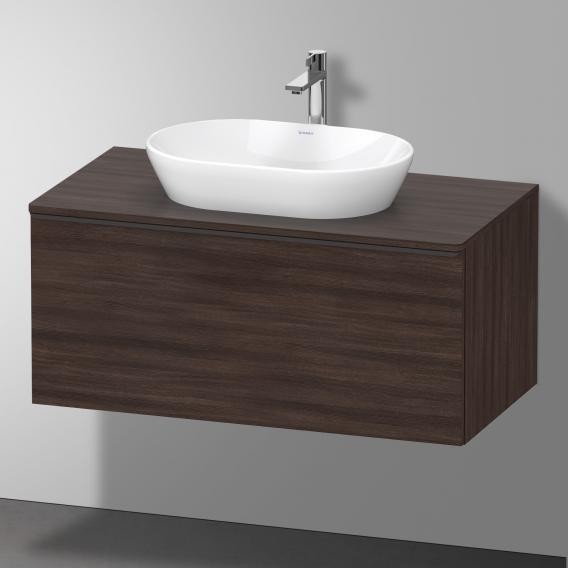 Duravit тумба подвесная под раковину 1000 мм х 550 мм и консолью, d-neo, de494805353 цвет: каштан темный