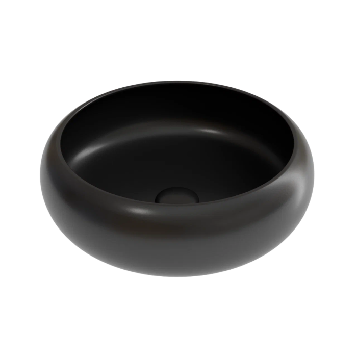 Ceramicanova раковина накладная element, cn6050mb цвет: чёрный