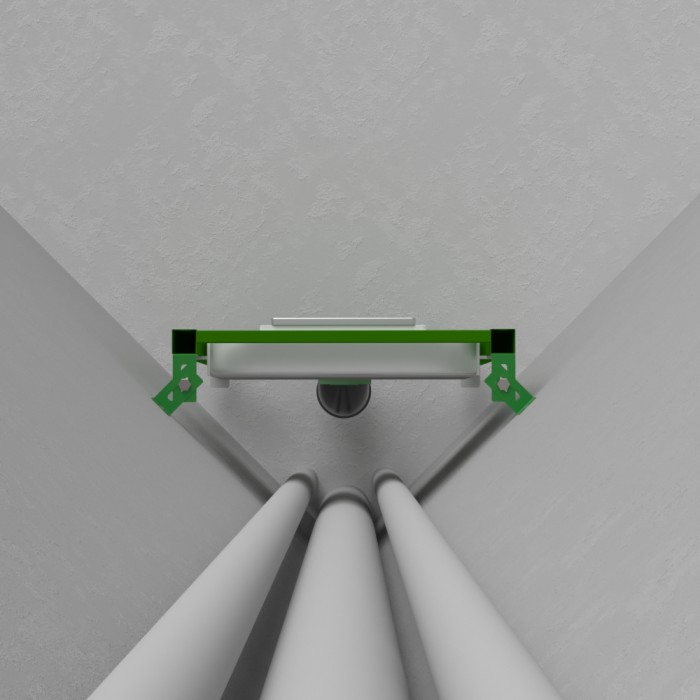 Комплект креплений для установки инсталляции в угол, Ctesi, арт. BK0200240/2