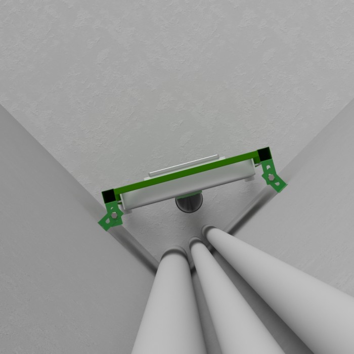 Комплект креплений для установки инсталляции в угол, Ctesi, арт. BK0200240/2