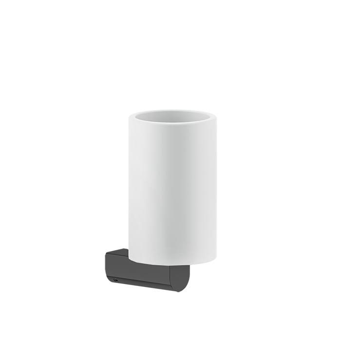 Gessi Стакан для зубных щеток настенный, Rilievo, 59507#299 цвет: nero xl