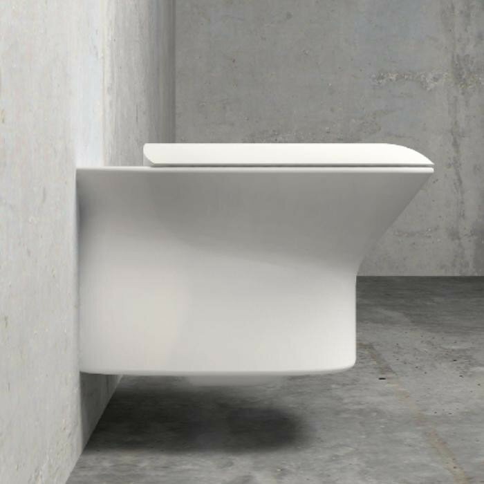 Azzurra Унитаз 35x52 PRUA, PRVKSP000000BI/(PRU100/SOSK bi) цвет: белый