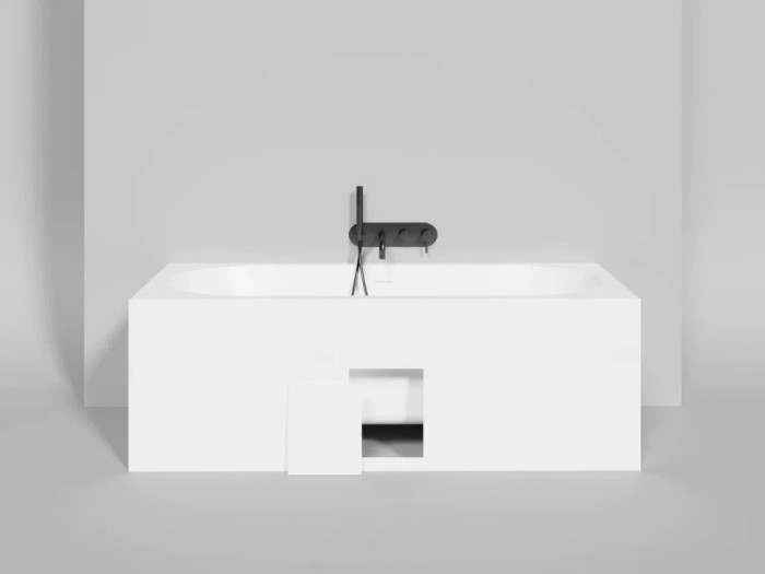 Salini ванна встраиваемая 170x75, ornella, 103423m цвет: матовый белый