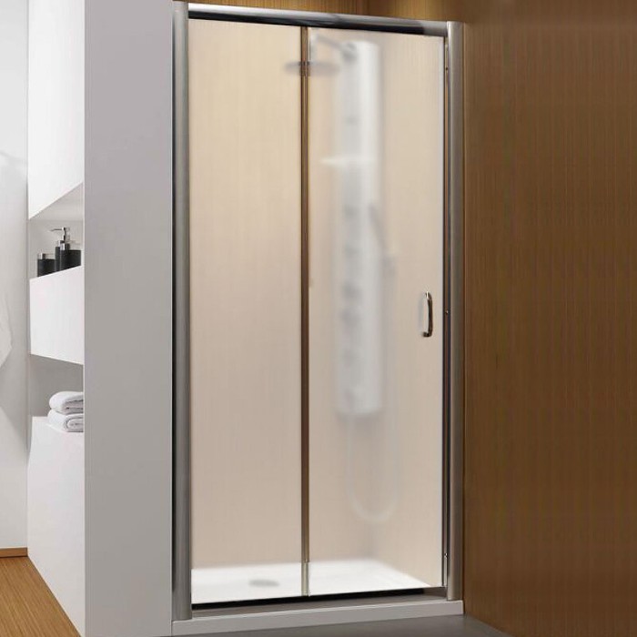 Radaway душевая дверь dwj 100 профиль хром стекло фабрик, Premium Plus - 33303-01-06N