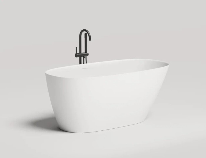 Salini ванна отдельностоящая 150x75, sofia, 102528mrf цвет: матовый белый