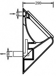 ArtCeram крышка для писсуара, lfa007 01 la fontana цвет: белый