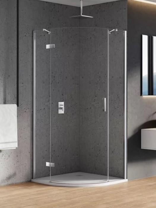 Душевое ограждение new merana l 90x90x195, New trendy New merana chrome, хром арт. K-0326