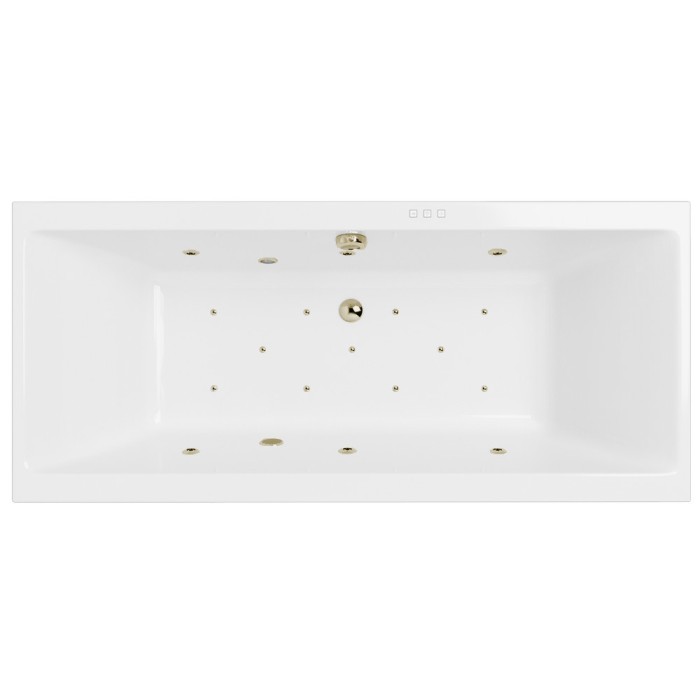 Встраиваемая ванна slim 170x75 relax, Excellent Pryzmat, бронза арт. WAEX.PRY17S.RELAX.BR