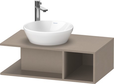 Duravit тумба подвесная под раковину 800 мм х 480 мм, d-neo, de491807575 цвет: лён