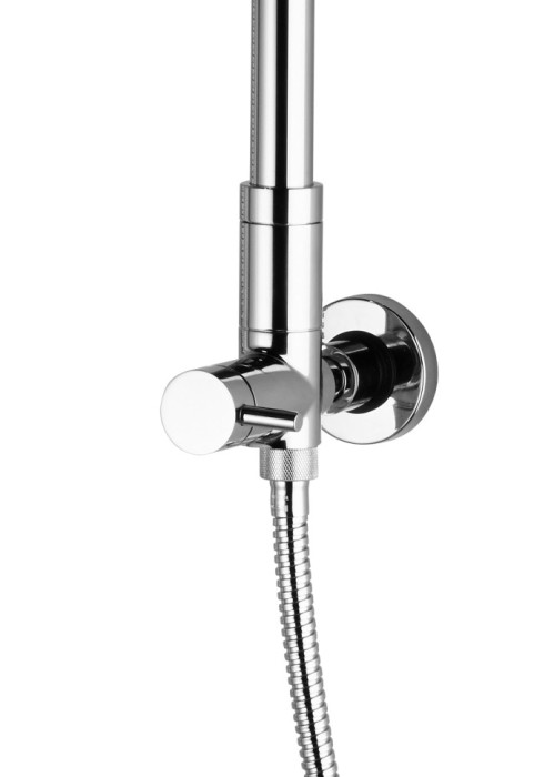 Bossini душевая стойка renovation monocomando из лауни, gi, хром арт. l00965.030