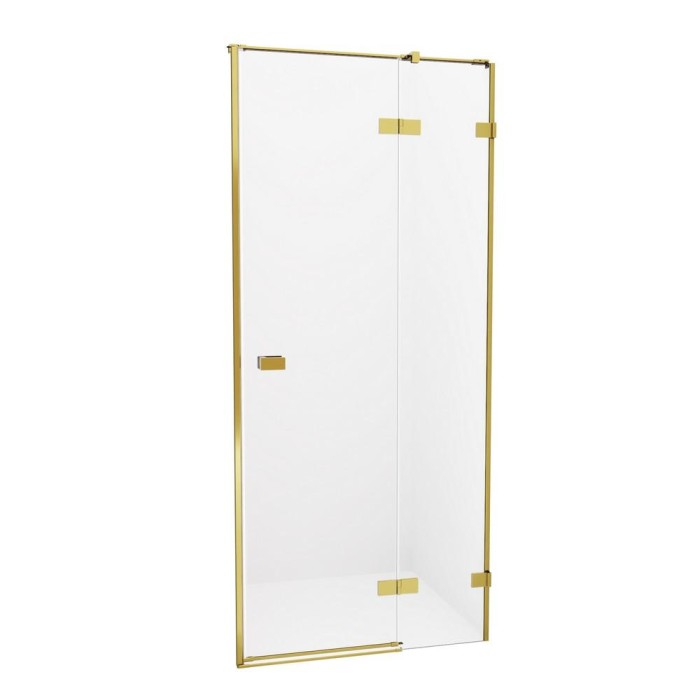 Дверь в нишу brushed 100x200, New trendy Avexa gold, брашированное золото арт. EXK-1719