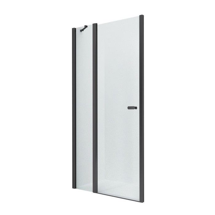 Дверь в нишу одинарная 100x195, New trendy New soleo black, черный арт. D-0242A
