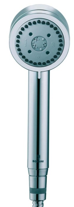 Bossini лейка для душа 3 режима, cylindrica, хром арт. b00160.030