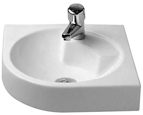 Duravit раковина подвесная 63х54см, architec, 0448450000 цвет: белый
