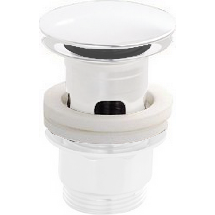Cisal донный клапан 1"1/4 для раковин za00162041 complementi, цвет: белый