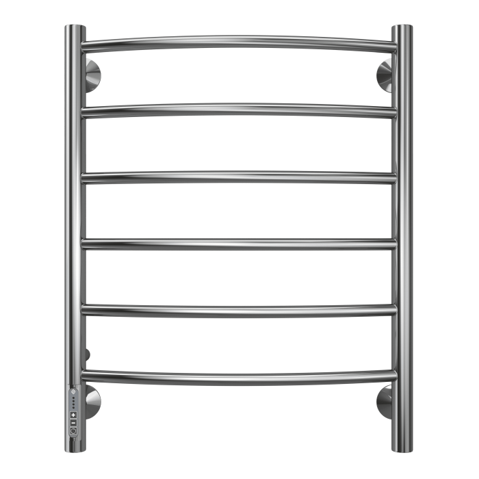 Terminus электрический полотенцесушитель классик п6 500х650 электро (quick touch) слева, электрика стандарт арт. 4670078531339