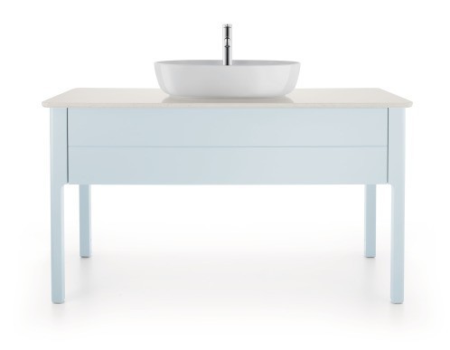 Duravit тумба напольная под столешницу, luv, lu956109797 цвет: светло-голубой