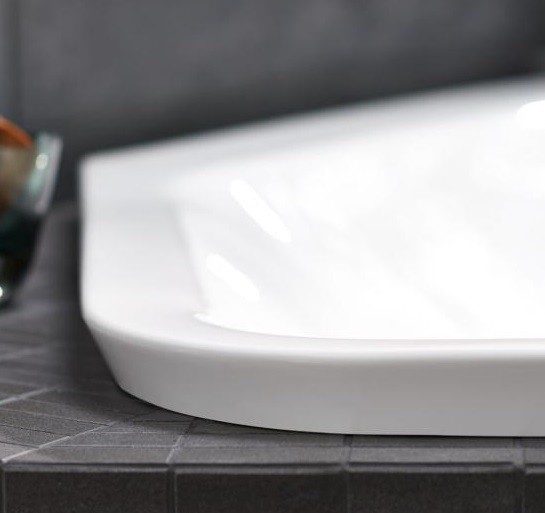 Duravit акриловая ванна 1900 х 1400 c двумя разными наклонами спинки, paiova, 700393000000000 цвет: белый