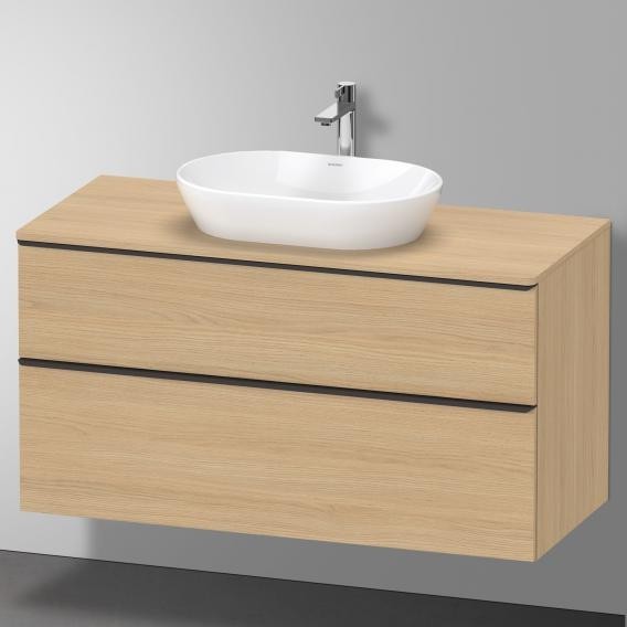Duravit тумба подвесная под раковину 1200 мм х 550 мм и консолью, d-neo, de496903030 цвет: натуральный дуб