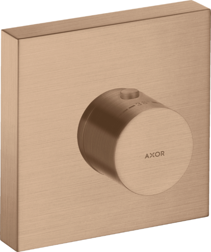 AXOR термостат для душа, ShowerSolutions, шлифованное красное золото арт. 10755310