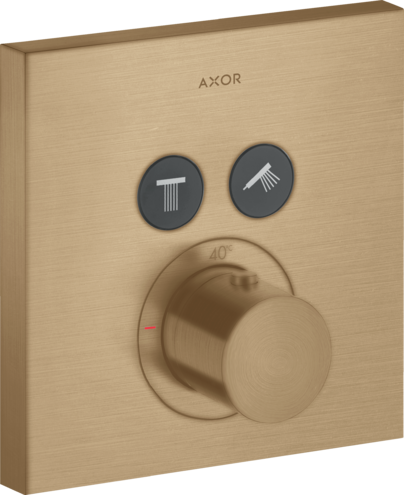 AXOR термостат для душа, ShowerSelect, бронза арт. 36715140
