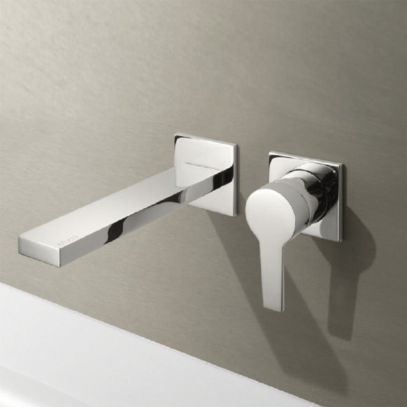 Keuco внешняя часть однорычажного встраиваемого смеситель для раковины, edition 11, черный матовый арт. 51116 370201