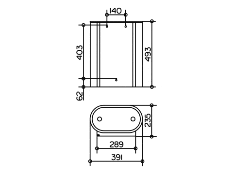 Keuco мусорное ведро 30 л, plan, хром арт. 14988 070000