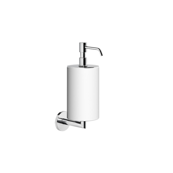 Gessi Дозатор для мыла настенный белый, Tondo, 63613#031 цвет: хром