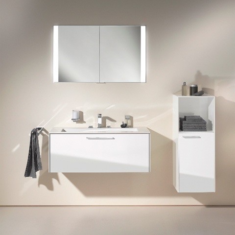 Keuco средний шкаф, royal 60, gres pietra grey opaco арт. 32120 430002