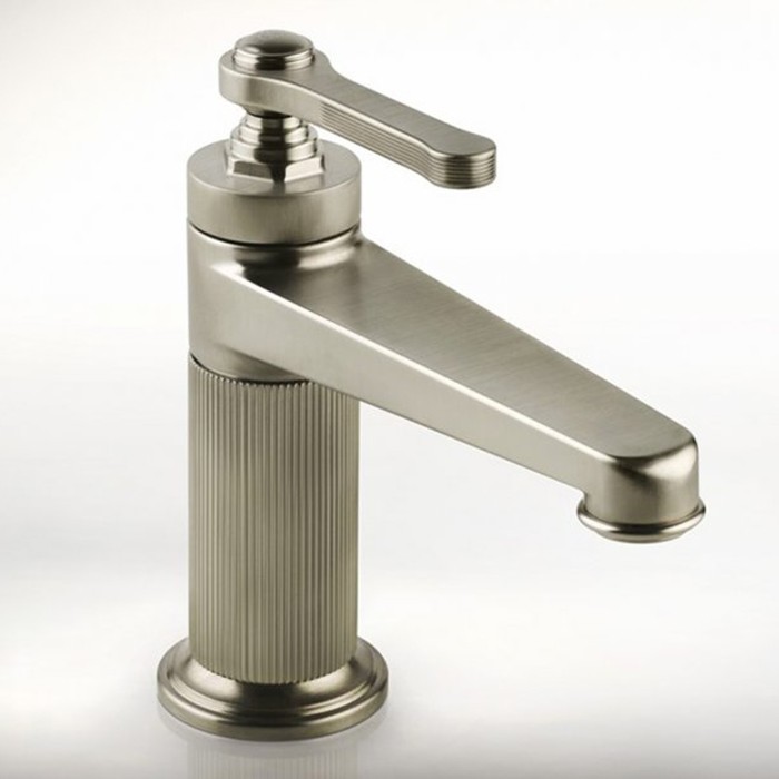 Gessi Смеситель для раковины, 1 отв., без донного клапана, Venti20, 65002#149 цвет: finox brushed nickel