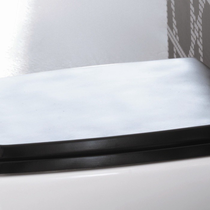 ArtCeram сиденье с крышкой для унитаза, jza006 03 73 jazz цвет: черный