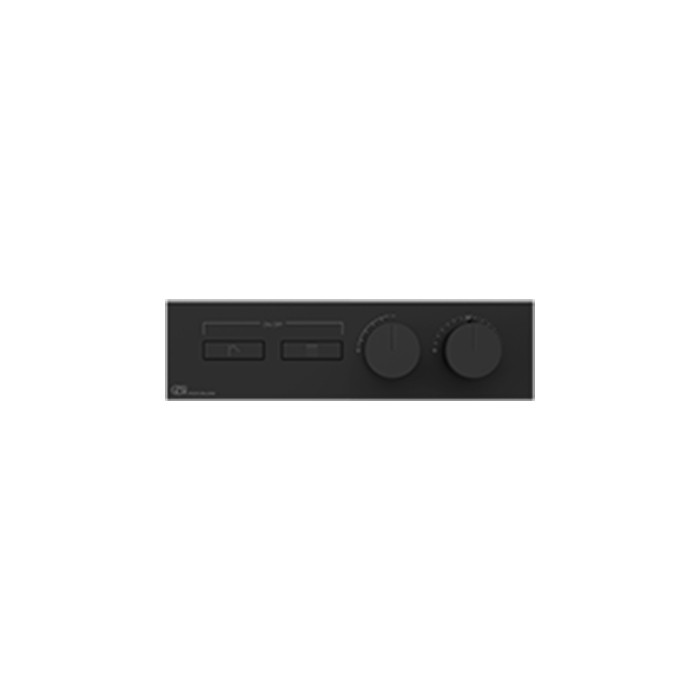 Gessi Термостат для душа, с включением до 2 источников одновременно, Hi Fi, 63012#706 цвет: black metal pvd