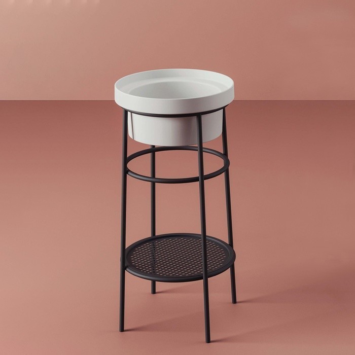 ArtCeram консоль под раковину, aca054 17 fuori scala цвет: черный матовый