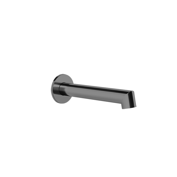 Gessi Настенный излив для ванны, Ingranaggio, 63603#706 цвет: black metal pvd