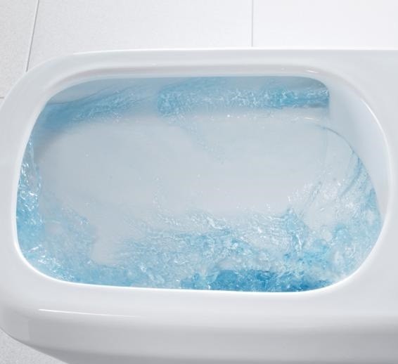 Duravit унитаз подвесной с вертикальным смывом, для sensowash, c покрытием wondergliss, безободковый, durastyle, 25425900001 цвет: белый