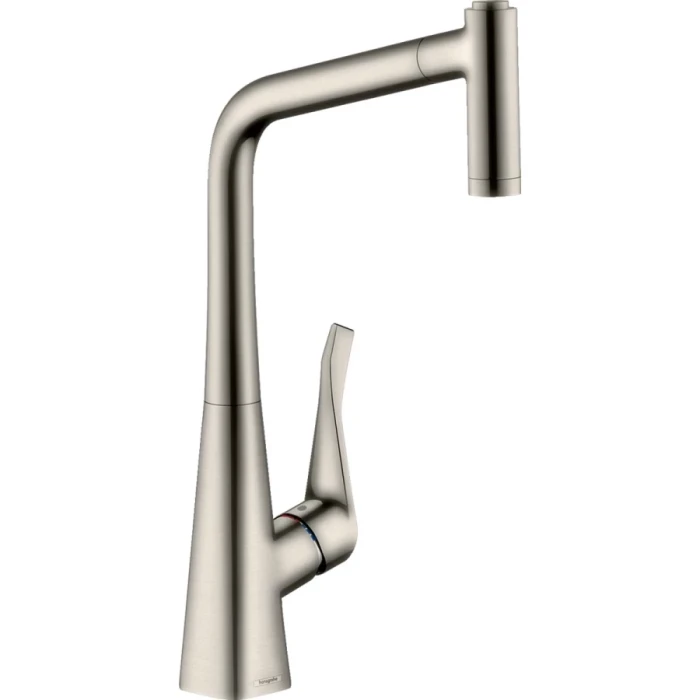 Hansgrohe смеситель для кухни, Metris M71, нержавеющая сталь арт. 73801800