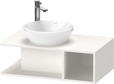 Duravit тумба подвесная под раковину 800 мм х 480 мм, d-neo, de491802222 цвет: белый глянцевый