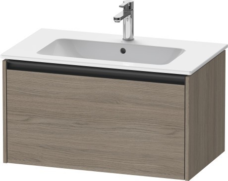 Duravit тумба подвесная под раковину 480 мм х 810 мм х 440 мм, ketho.2, k25063035350000 цвет: дуб терра